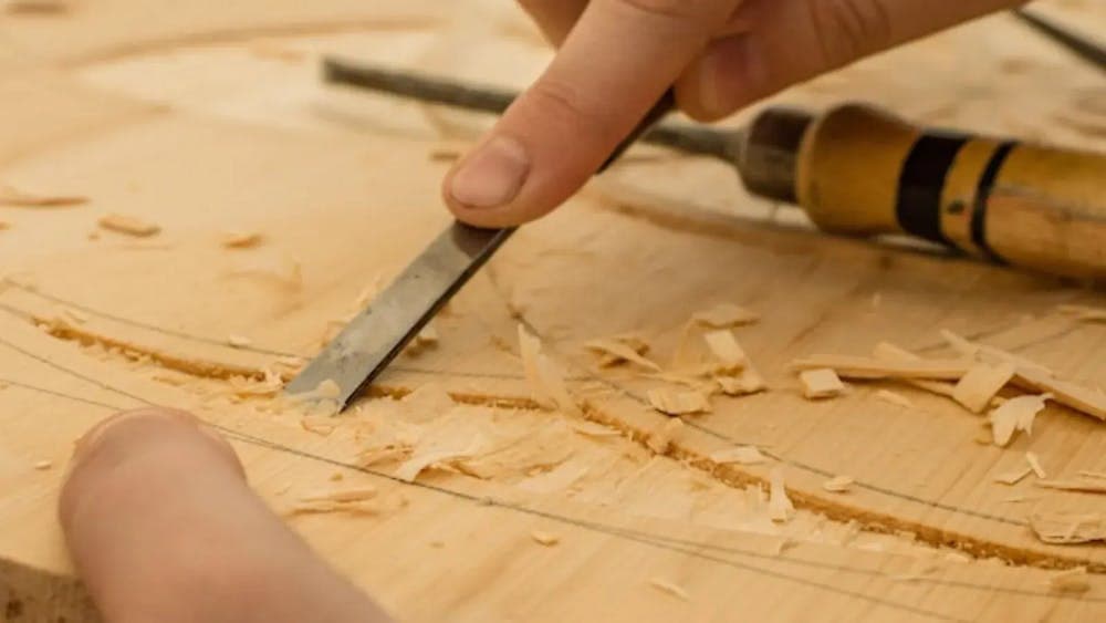 Wood carving
