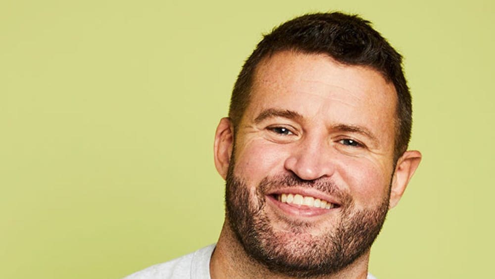 portrait of artist Andrew Hamilton