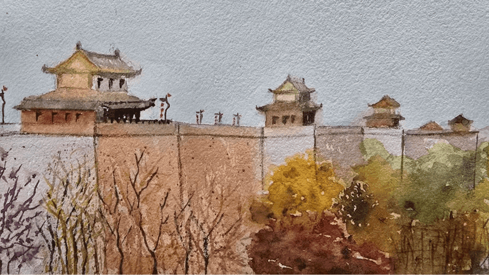 Xian Wall painting