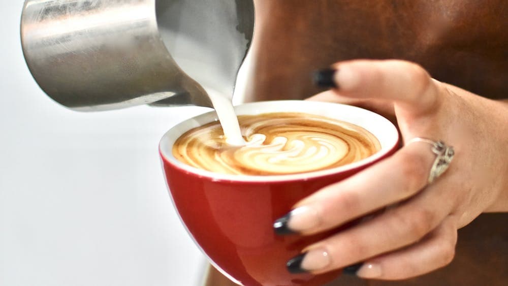 Coffee pour