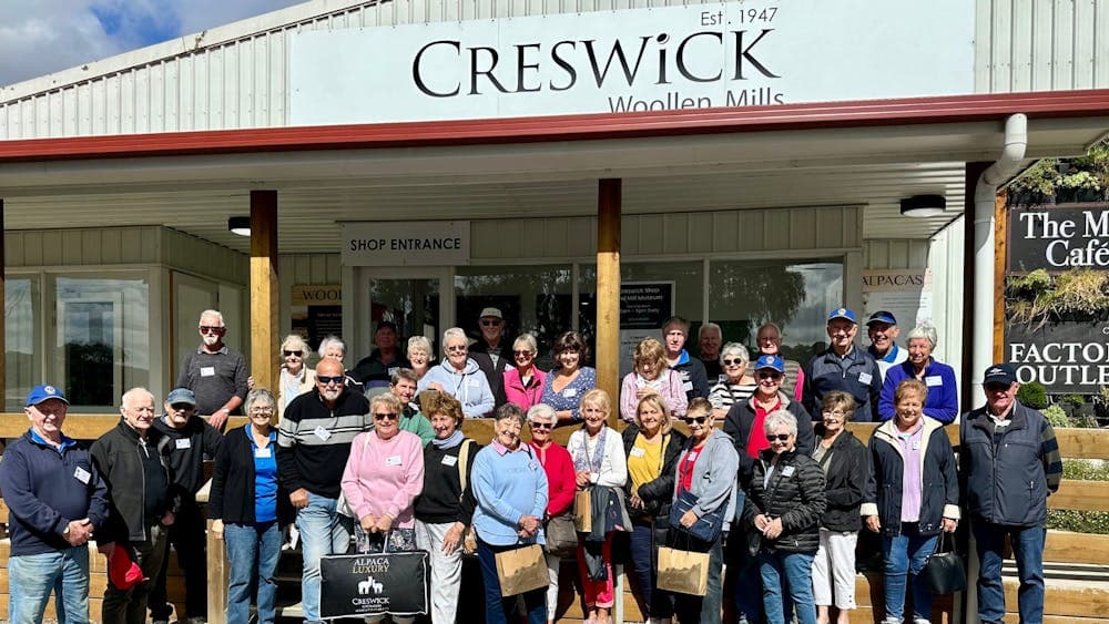 SENIORS MONTH AT CRESWICK WOOLLEN MILLS