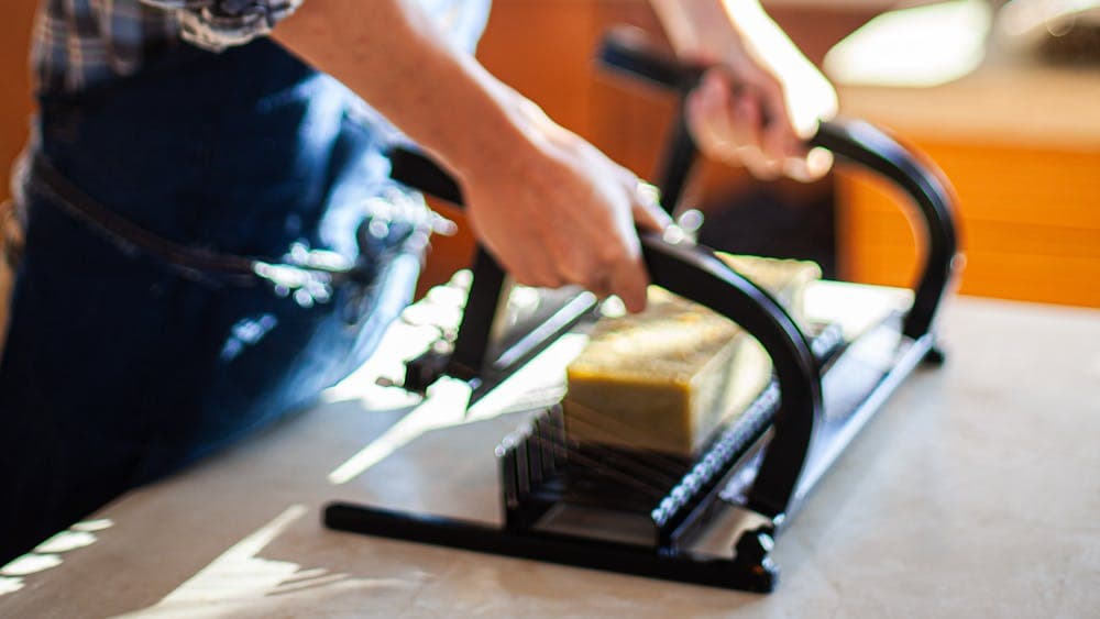 soap cutting