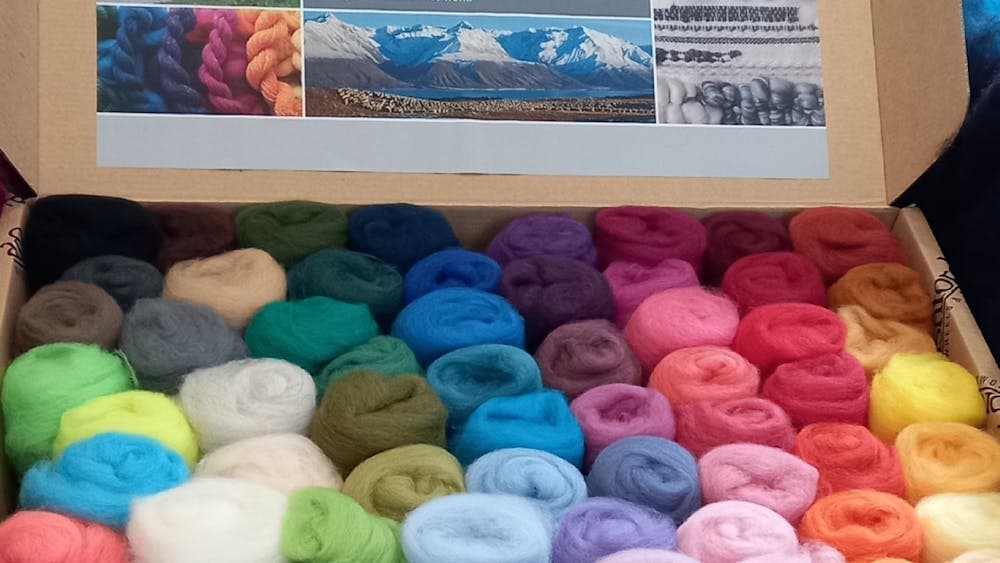 Ashford wool tops