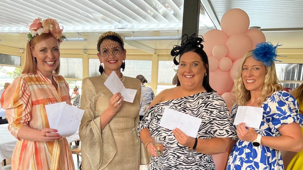 Winners are grinners! Sweep Fun at the Boatshed