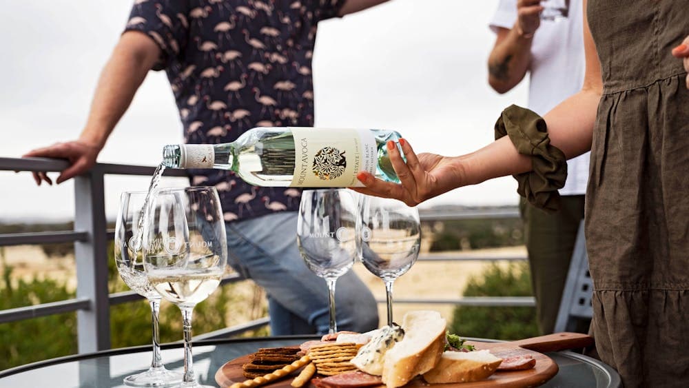 Relax at Eco-Luxe with great food and wine