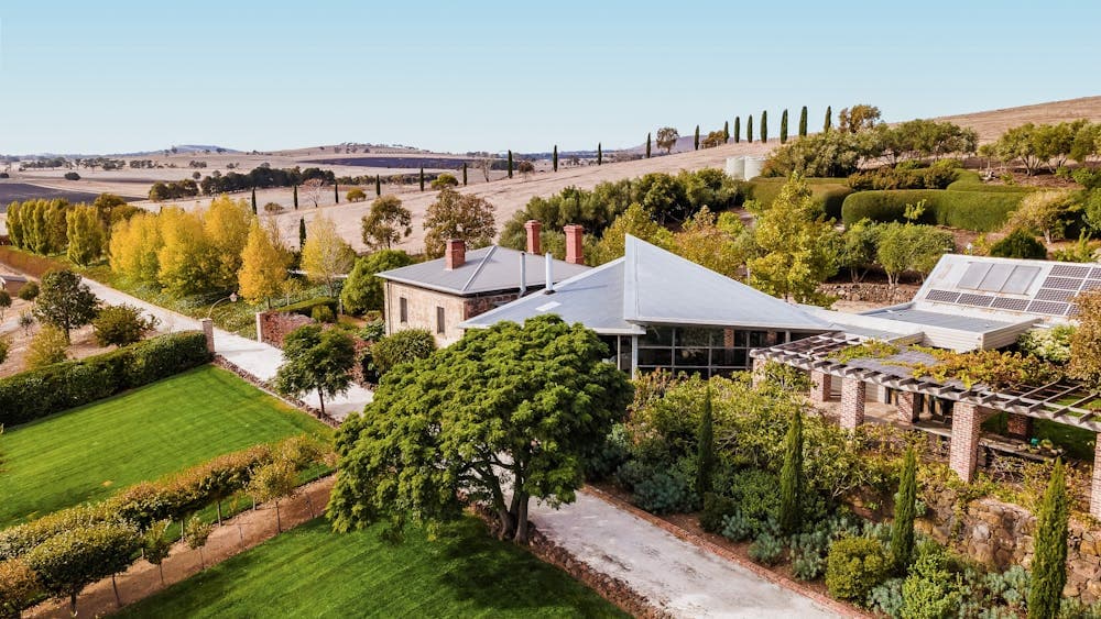 Vale Hill House drone image