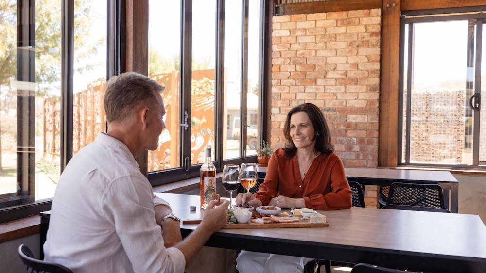 Rose and Gourmet Cheese Platter