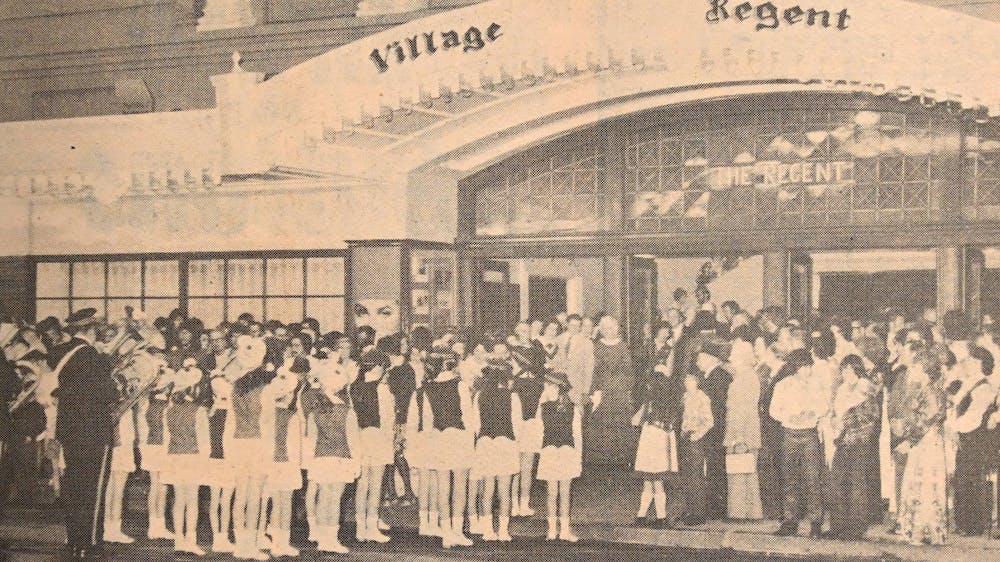 Exterior historic photo of Regent Cinema Ballarat
