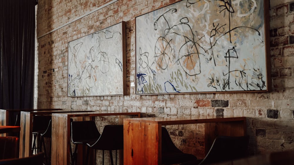 Eleanora upstairs at the Seamstress Bar