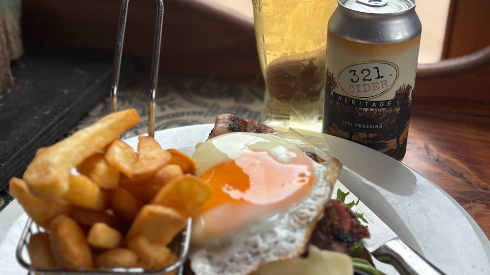 Thumbnail for $35 Heritage 321 Cider and Steak Sandwich deal
