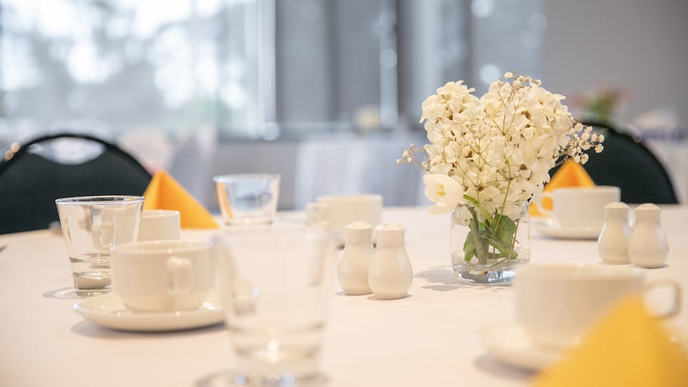 Ideal for conferences or luncheons