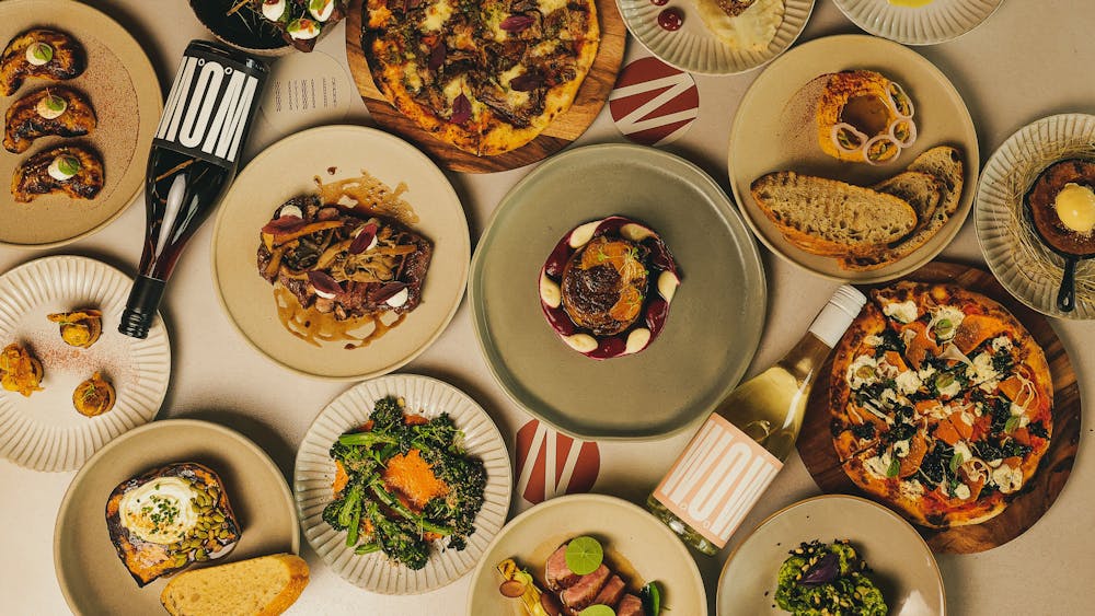 Wayward Winery's menu