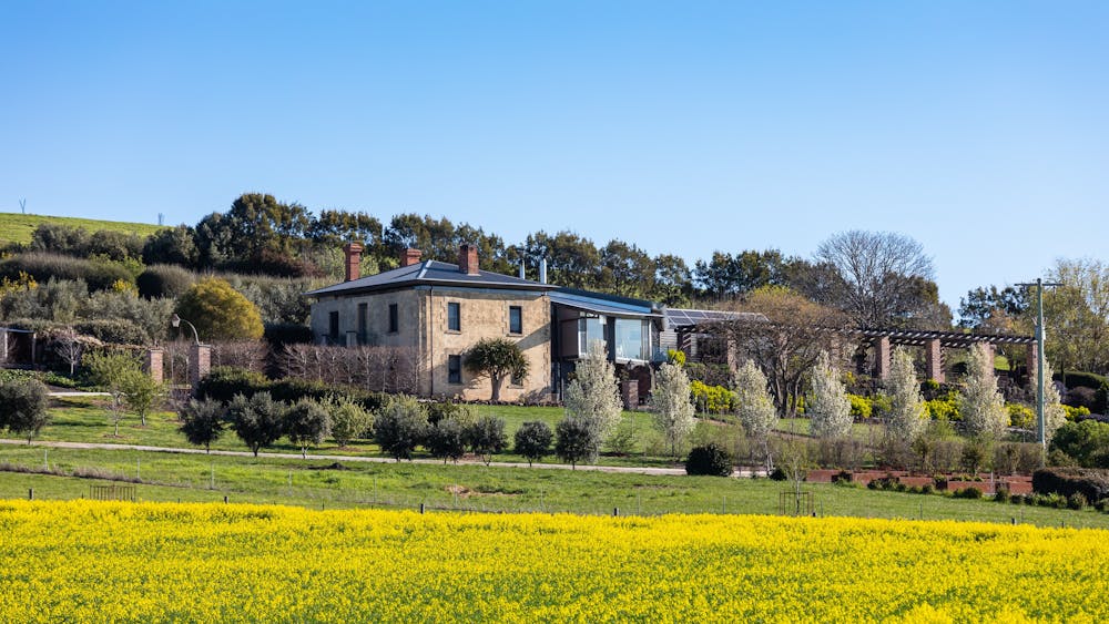 Vale Hill House drone image