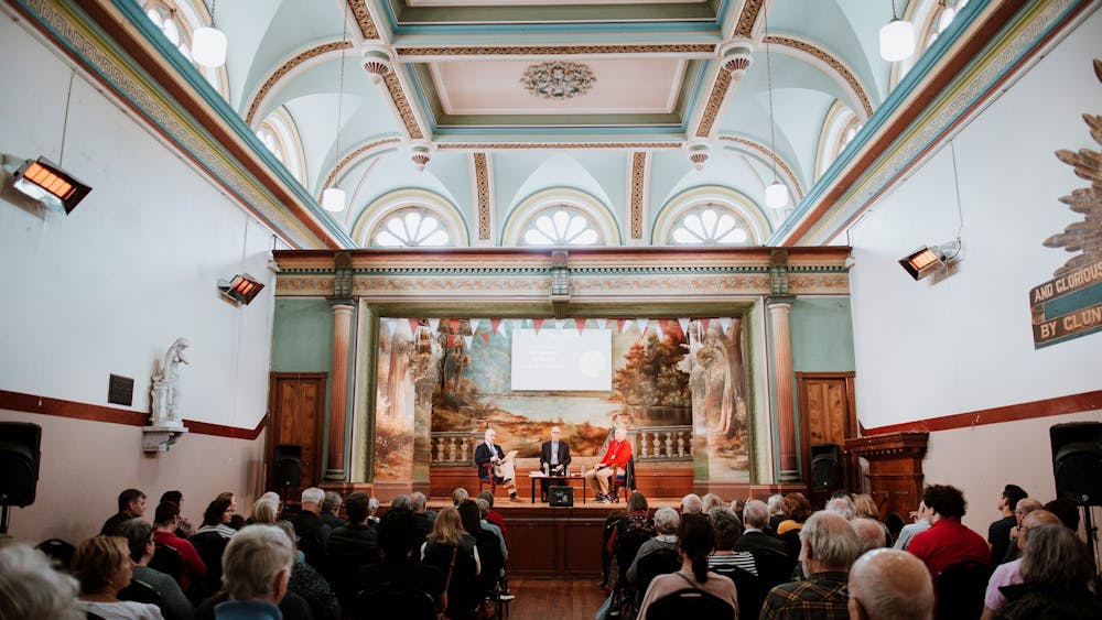 Authors Talk in the historic Clunes Town Hall
