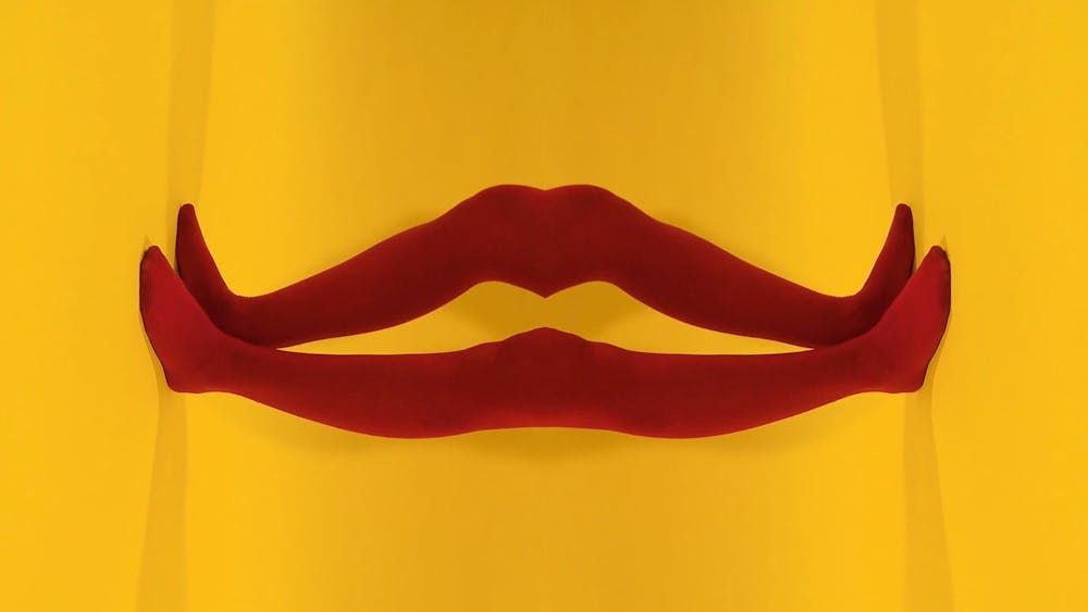 Astrid Mulder Talking legs 2022 (still) digital video. 3 min.