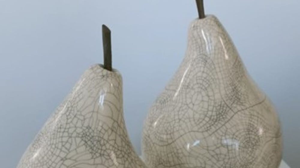 Paul Gerardi -ceramic pears