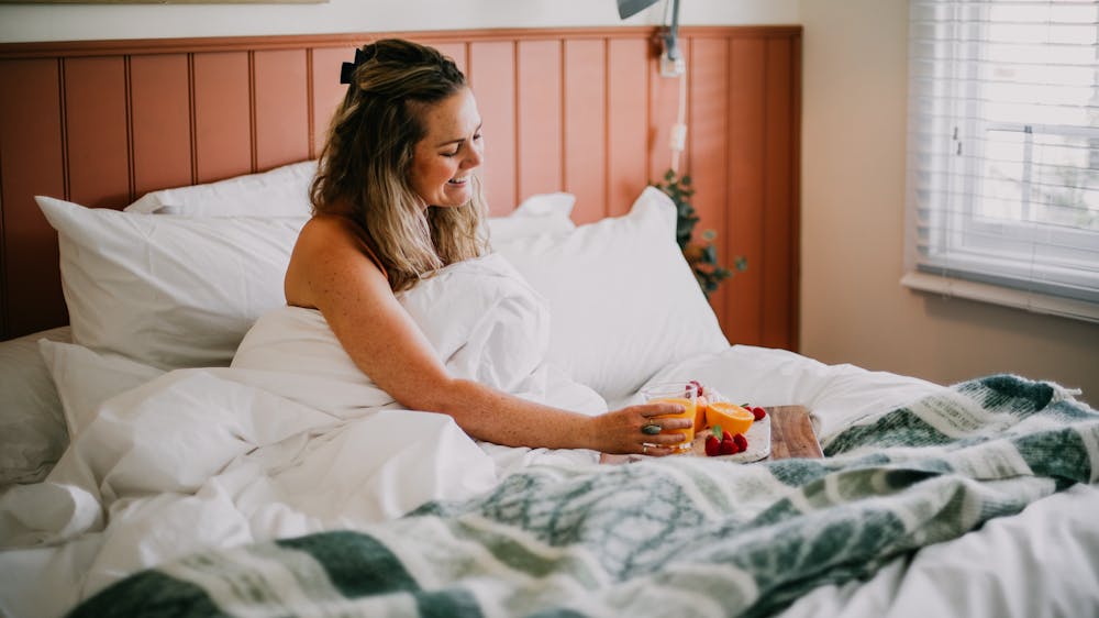 breakfast in bed