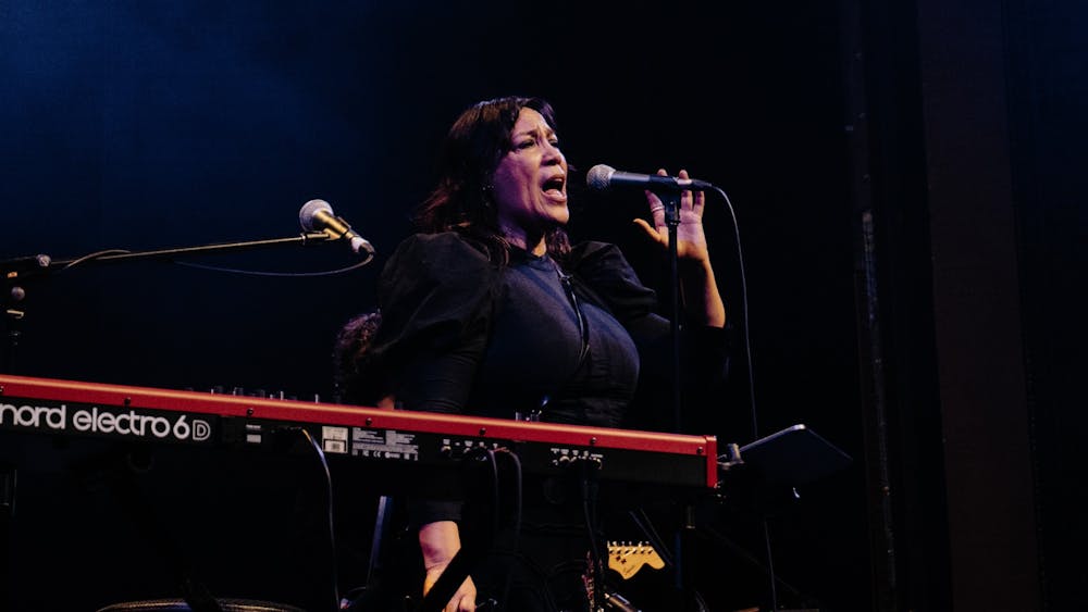 Kate Ceberano on stage at Her Majesty's Theatre Ballarat