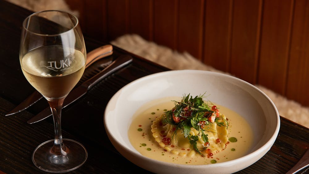 Cooking is grounded, precise and produce-led.