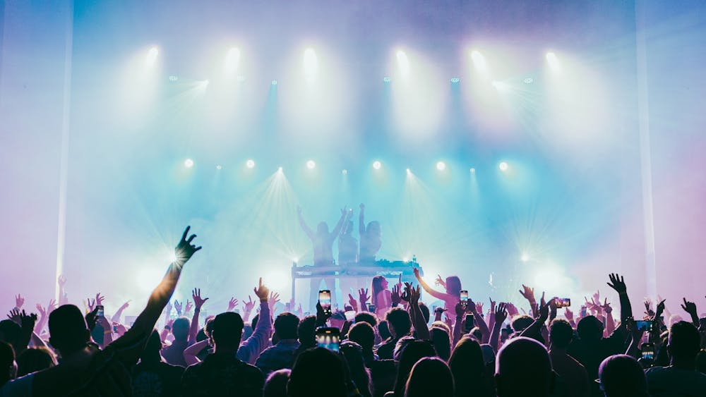 Peking Duk on stage at Civic Hall Ballarat