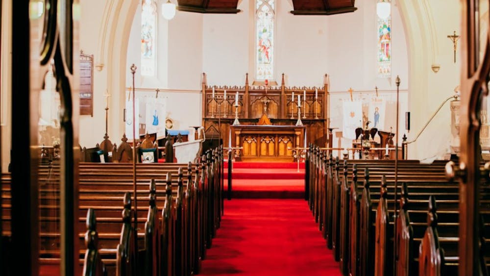 Inside St Johns Church