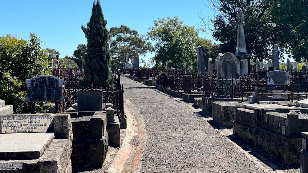 Ballarat Old Cemetery pathway