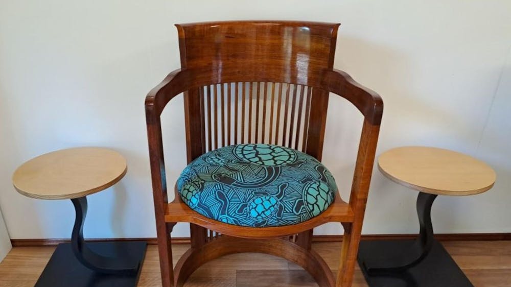 Frank Lloyd Wright barrel chair