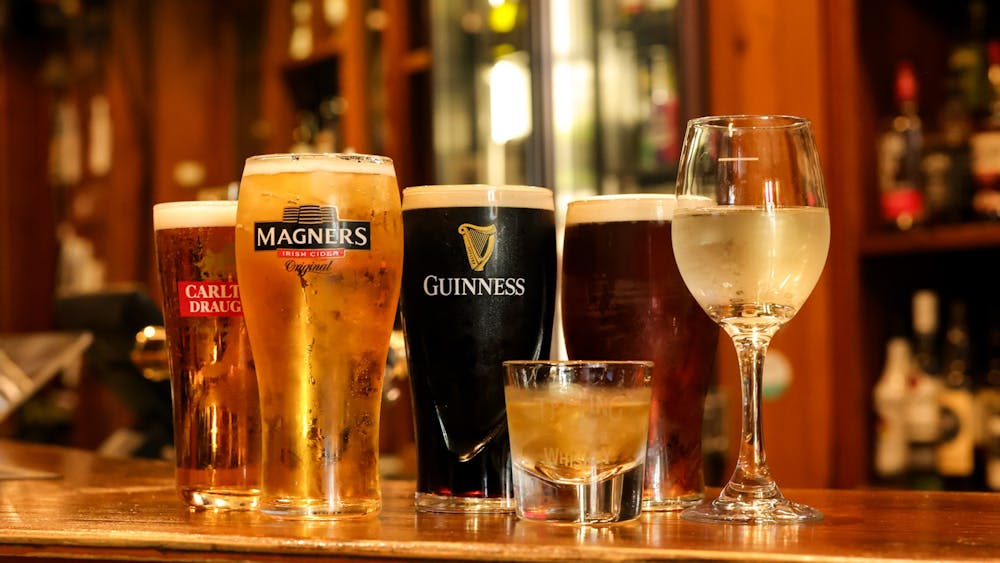 Variety of beverages