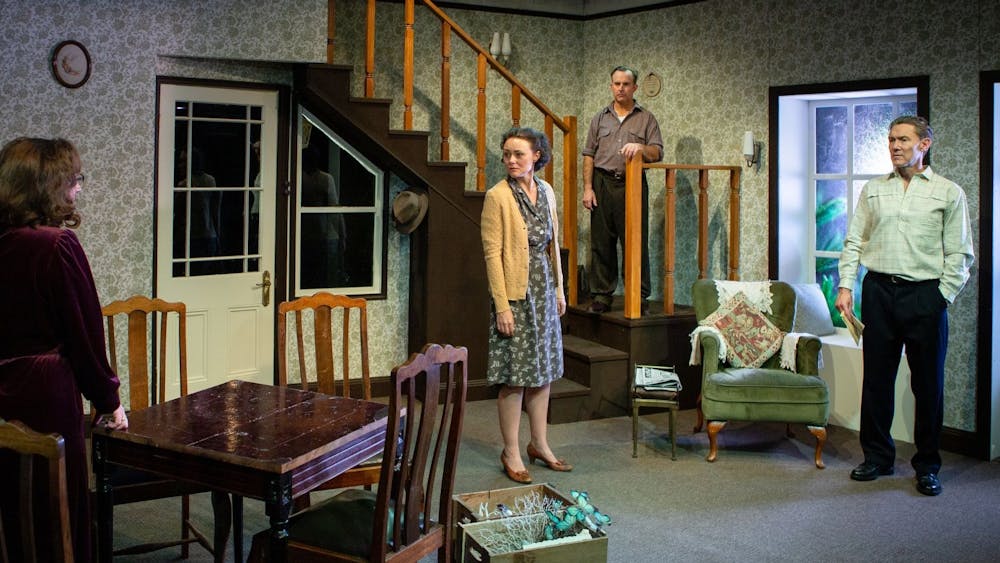 A great shot of the set dressing for Doll Trilogy