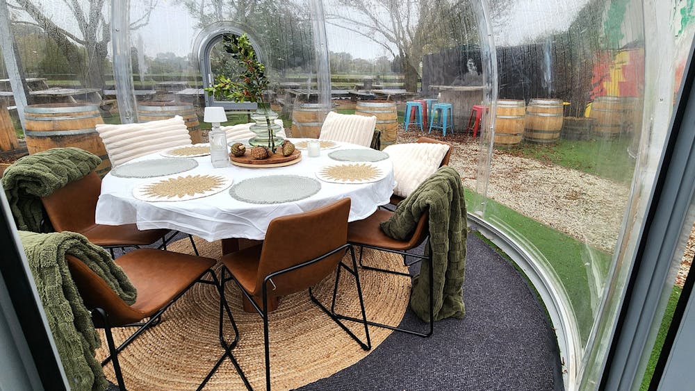 Winter Igloos at the Market Hotel Ballarat