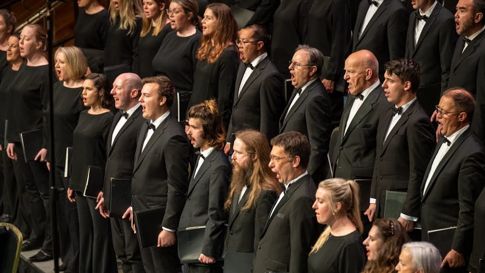 Choir singing