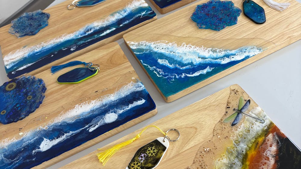Resin artwork