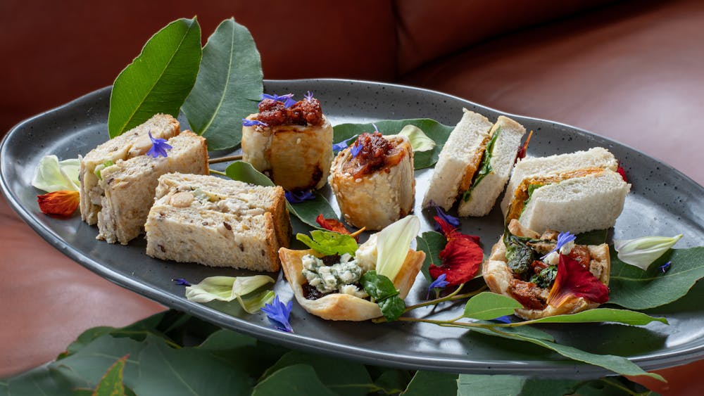 high tea selection