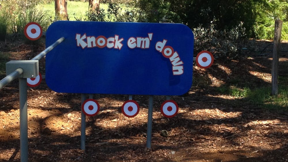 Knock em down game