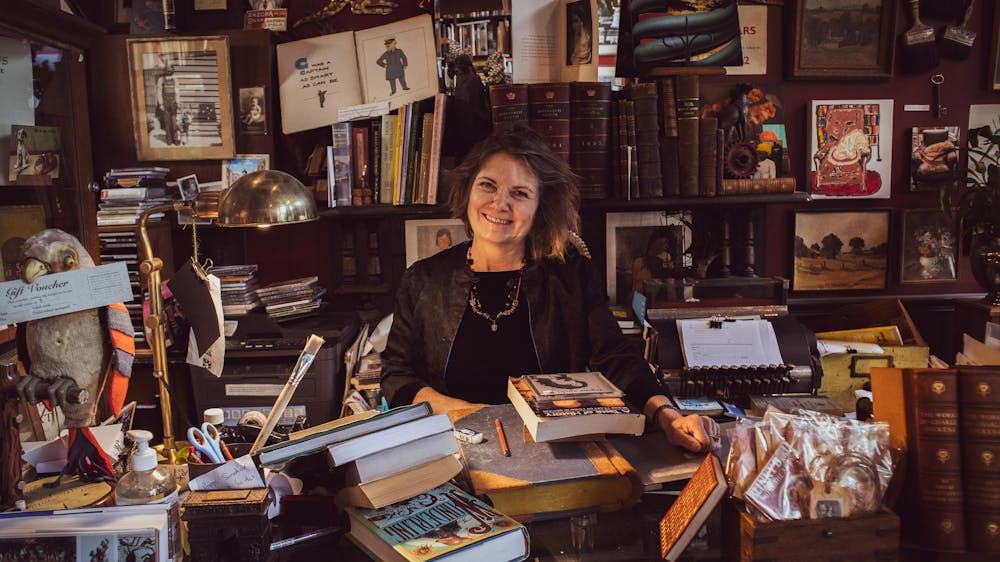 Shop owner Known World Bookshop