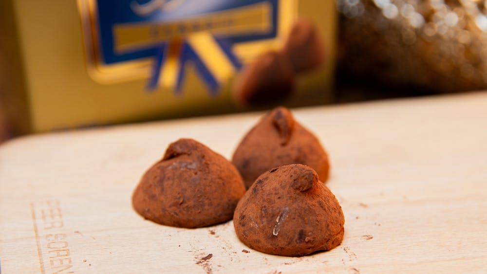 Gourmet chocolate truffles