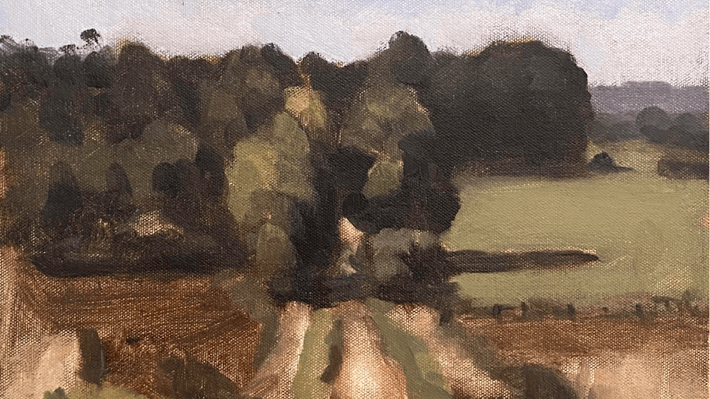 31 x 36cm, Oil