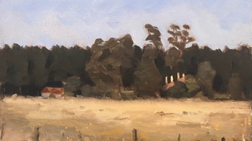 36x46cm , Oil