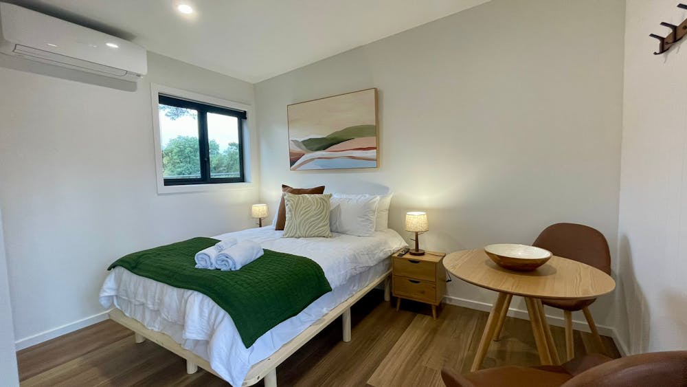 Private Ensuite Room Mountain Bike Accommodation Creswick Holiday Park