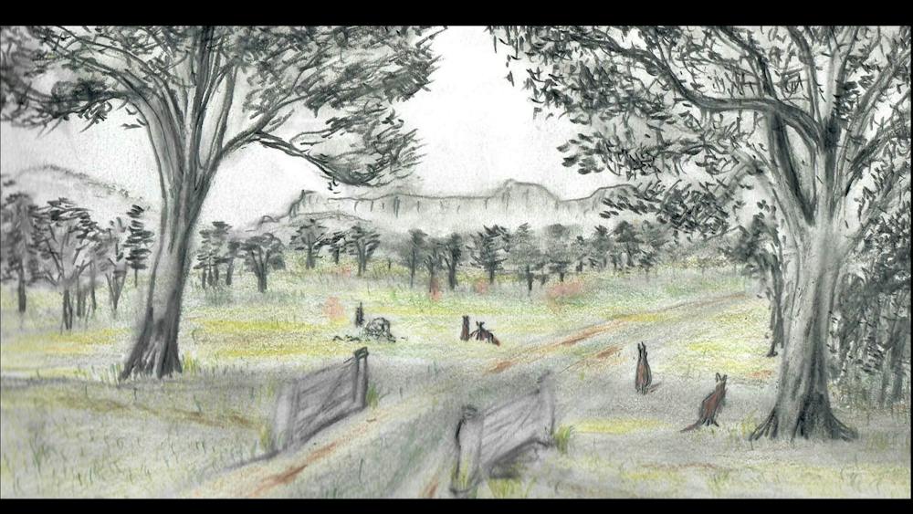 Landscape sketch