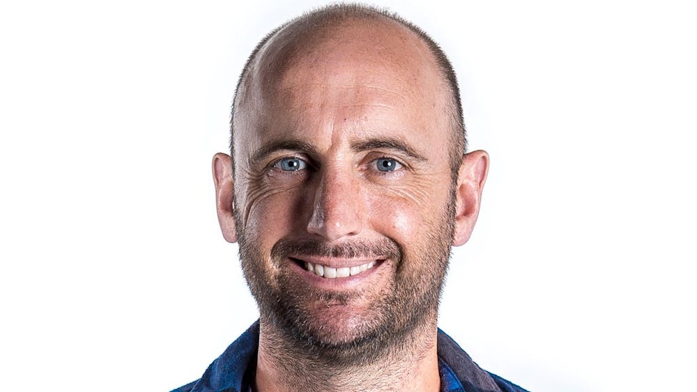 portrait of the comedian