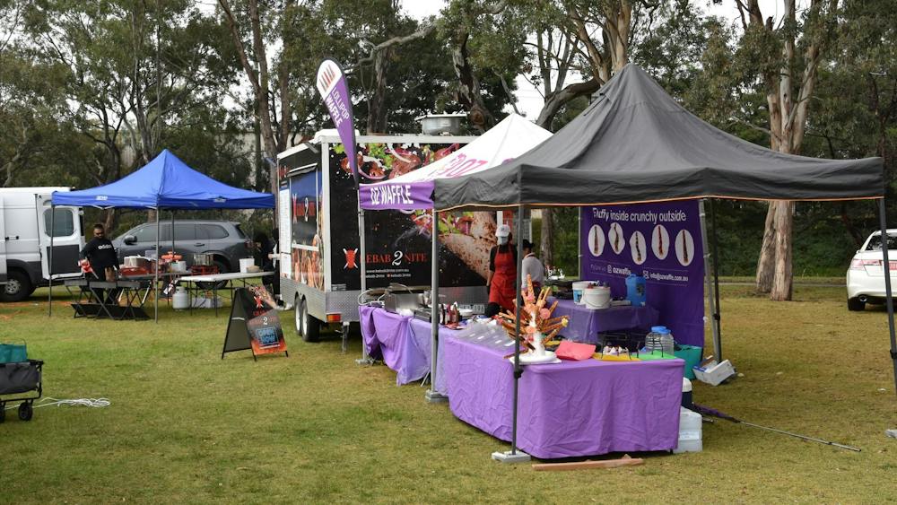 Fiesta Fair 2026 Ballarat poster featuring family rides, food stalls, pony and camel rides.