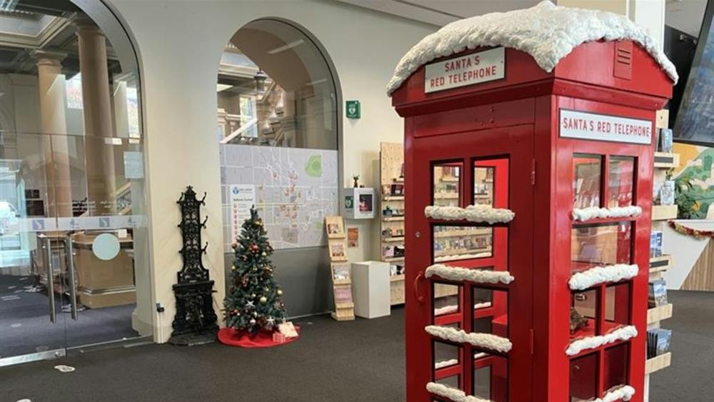 Santas Phone Booth