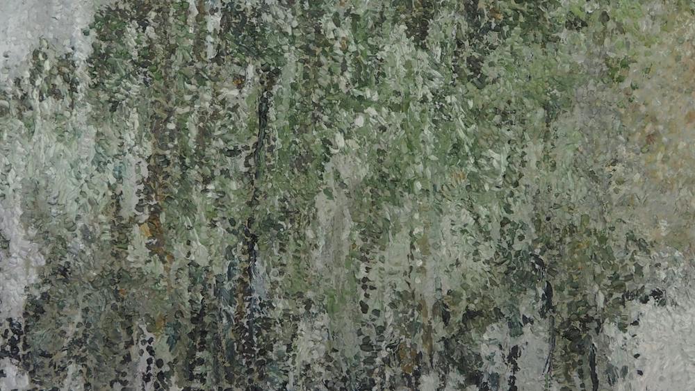 Oil Cold Wax on Canvas 76x76cm