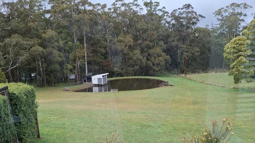 17 Pounds view from pool housee