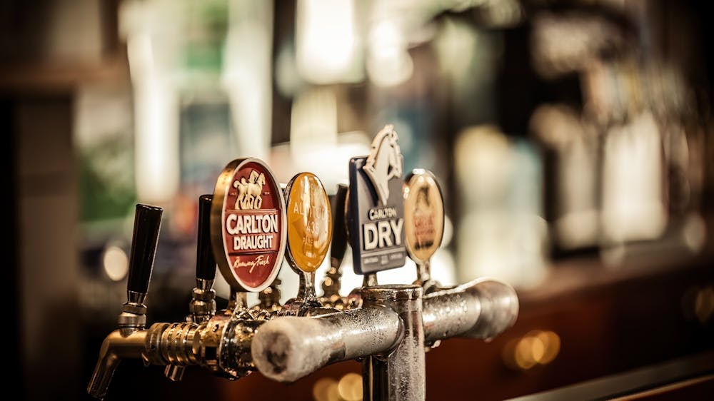 With a range of cold beers on tap you're sure to find one you like