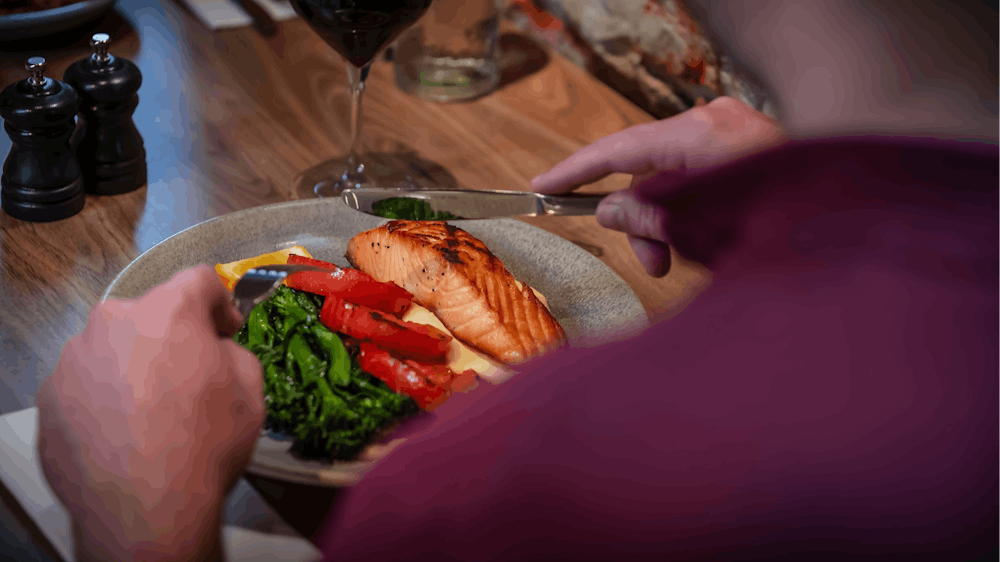 Atlantic Salmon with Broccolini