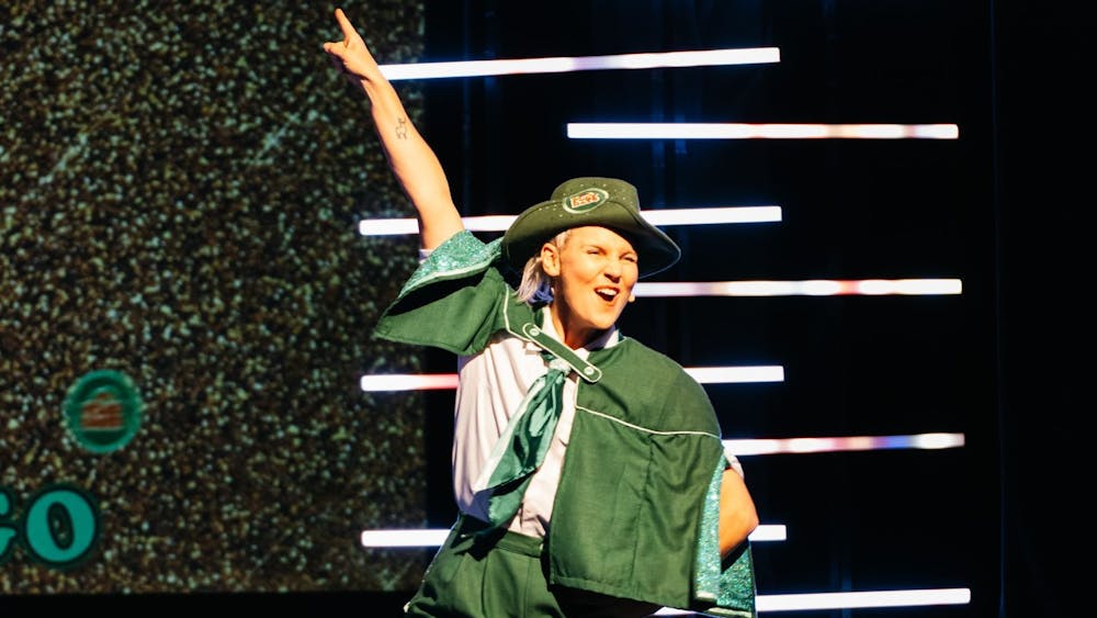 Sugar Rush all dressed up in green