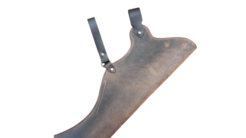 Leather hip quiver