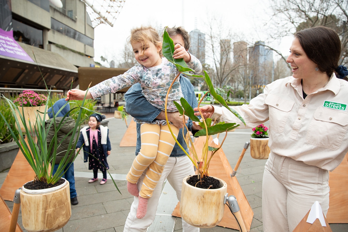 Thumbnail for The Musical Plants by Playable Streets at the Ballarat Begonia Festival